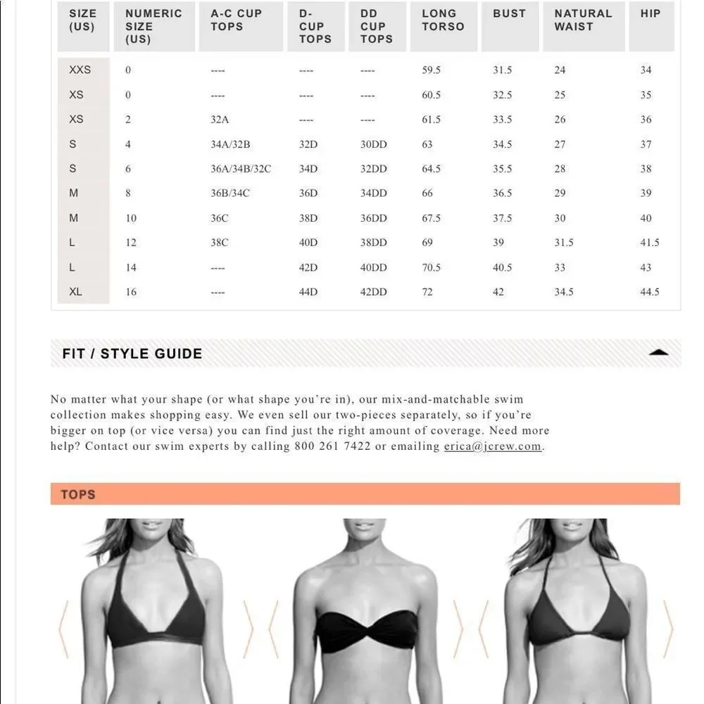 J. Crew Navy Bikini Top‎